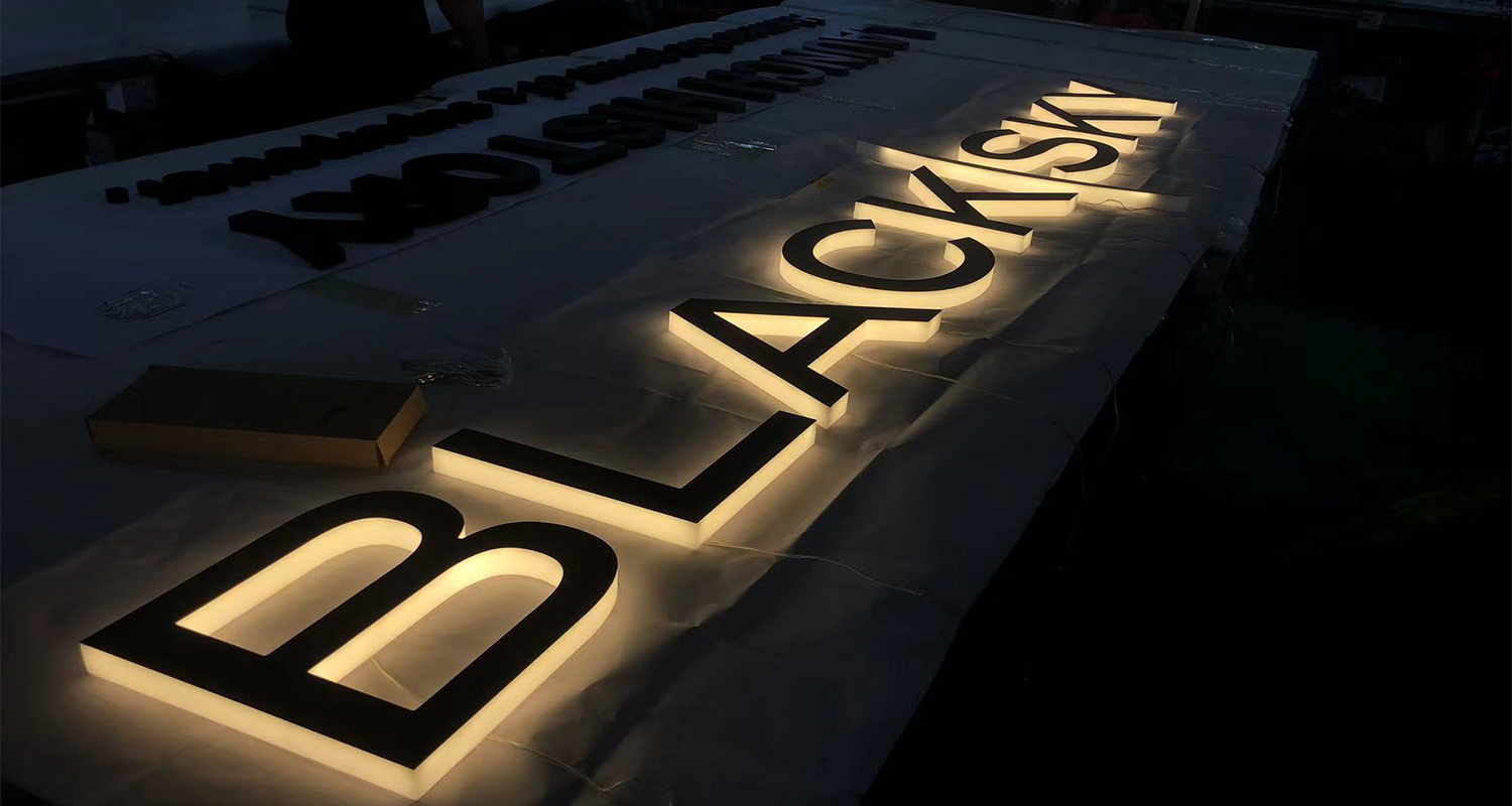 Letras Corpóreas Acrílico Anuncios Luminosos 3D