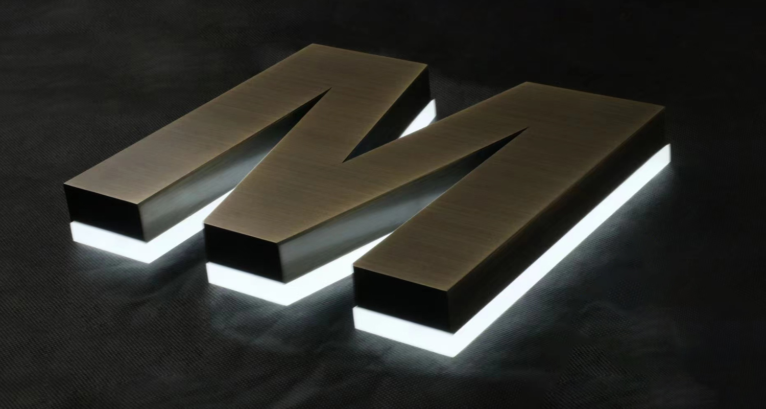 Letras Iluminadas para Negocio Anuncios 3D Retroiluminados