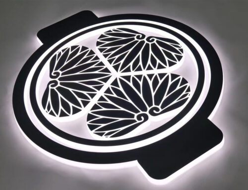 Logo Acrílico Iluminado